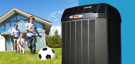 Trane heat pumps are will save you money, time and energy.